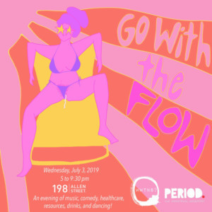 WWTNS? to Fight Period Poverty With GO WITH THE FLOW Image