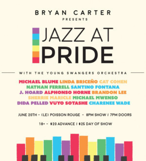 Bryan Carter Presents JAZZ AT PRIDE Featuring Santino Fontana and More  Image