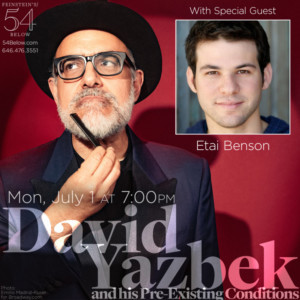 David Yazbek and Etai Benson Come to Feinstein's/54 Below 