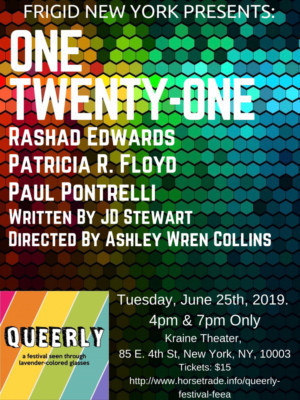 ONE TWENTY-ONE Announced As Part Of Queerly Festival 