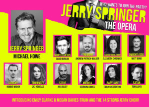 Cast Completed For Revival Of JERRY SPRINGER - THE OPERA at Manchester's Hope Mill  Image