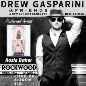 Drew Gasparini & Friends Come to Rockwood Music Hall Tonight  Image