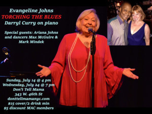 Evangeline Johns Is TORCHING THE BLUES Image