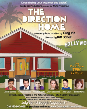 THE DIRECTION HOME Opens On July 20 At Let Live Theatre  Image