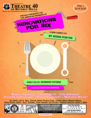 RENOVATIONS FOR SIX Has U.S. Premiere At Theatre 40  Image