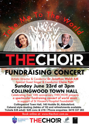 THECHO!R Takes Us To The World In Support Of St Vincent's Foundation Image