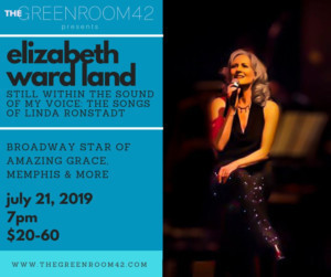 Elizabeth Ward Land To Debut STILL WITHIN THE SOUND OF MY VOICE: THE SONGS OF LINDA RONSTADT At The Green Room 42 Image