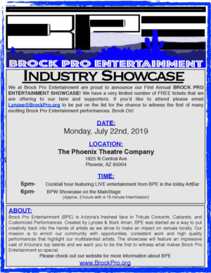 New Local Artist Driven Company Presents Free Showcase Image