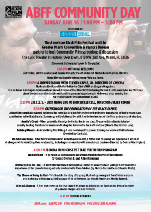 American Black Film Festival Presents Community Day Showcase, June 16 Image