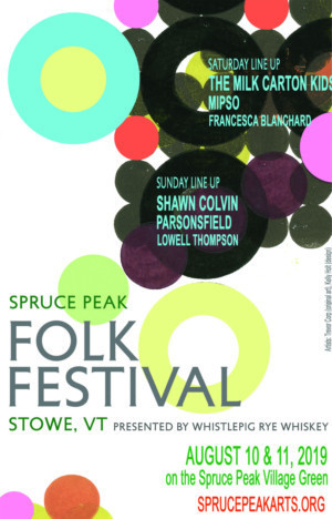 Spruce Peak Folk Festival Reveals 2019 Poster!  Image