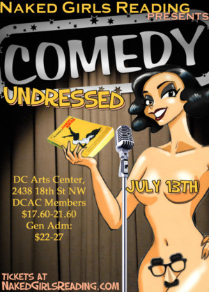 Naked Girls Reading: Comedy Undressed Comes to The DC Arts Center  Image