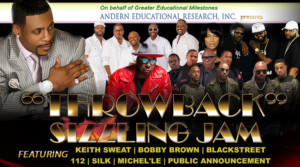 THROWBACK SIZZLING JAM Featuring Top R&B Artists Of The '90s, Returns To Orleans Arena July 27 