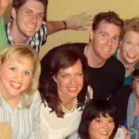 Photo Flash: Allison Janney And Kathy Fitzgerald Visit Former Co-Star Ann Harada At…