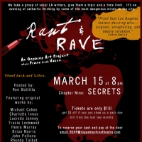 ROGUE MACHINE Presents an Evening to RANT & RAVE, 3/15 Video