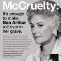 PETA Features the Late Bea Arthur in Ad Against McDonald's