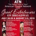GREAT ENTERTAINERS ON BROADWAY To Feature Andreas & More At TSAC 7/26-8/5 Video