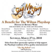 Wilton Playshop Hosts SING ME A STORY Benefit 3/27 Video