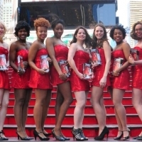 Photos: RACE's Red Dresses Take Over Times Square