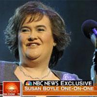 STAGE TUBE: Susan Boyle On NBC's TODAY SHOW  Video