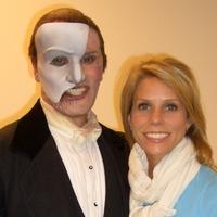 Photo Flash: Cheryl Hines Visits 'PHANTOM - The Las Vegas Spectacular'