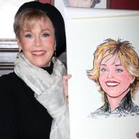 Photo Coverage: 33 Variations Star Jane Fonda's Caricature Unveiled at Sardi's Video