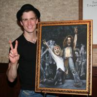 Photo Coverage: HAIR Stars Creel and Swenson Unveil Their Tony's DiNapoli 'Broadway W Video