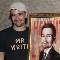 Photo Coverage: Lin-Manuel Miranda Portrait Unveiled At Tony's DiNapoli Video