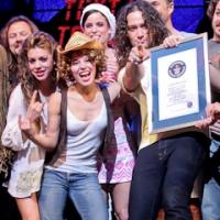 Photo Coverage: ROCK OF AGES Breaks Guinness World Record for Largest Air Guitar…