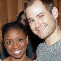 Photo Coverage: In the Recording Studio with the Cast of MEMPHIS!; Recording…
