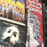 STAGE TUBE: Watch the GODSPELL Billboard Going Up in Times Square! Video
