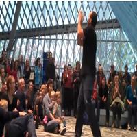 STAGE TUBE: STG Holds STOMP Flash Mob at Seattle Library Photo