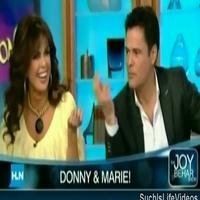 STAGE TUBE: Donny & Marie Talk BOOK OF MORMON with Joy Behar Video