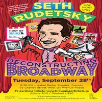 STAGE TUBE: Seth Rudetsky brings 'Deconstructing Broadway' to Toronto Video