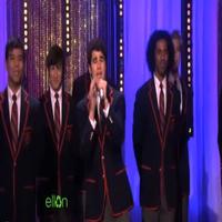 STAGE TUBE: GLEE's Criss and the Warblers Perform on Ellen Video