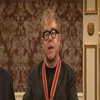 STAGE TUBE: Elton John Knocks SPIDER-MAN on Saturday Night Live Video