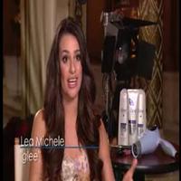 STAGE TUBE: Behind the Scenes with Lea Michele On Set for Dove Hair Care Video