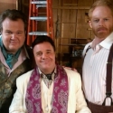 Photo Flash: Nathan Lane on Set with 'Modern Family's' Eric Stonestreet & Jesse…