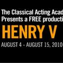 Philadelphia Shakespeare Theatre’s Classical Acting Academy Presents HENRY V 8/4 Video
