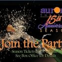 Aurora Theatre Invites Guests To Join the Party For 15th Anniversary Season