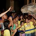 WALKING WITH DINOSAURS Attempts To Break World Record for Loudest Roar 7/14 Video