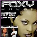 Foxy Brown With Guests Play At B.B. Kings 7/25 Video