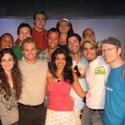 Photo Flash: Anthony Rapp Stops In To See TALES FROM THE TUNNEL
