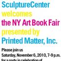 SculptureCenter Welcomes The NY Art Book Fair 11/6 Video