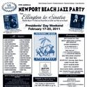 11th Annual NEWPORT BEACH JAZZ PARTY Held Presidents Day Weekend 2/17-20 Video
