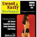 Sweet & Nasty Burlesque Presents The Falling Starlet 12/29 Video
