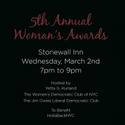 5th ANNUAL WOMEN'S AWARDS Benefits Holla Back 3/2 Video