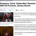 Bloomberg on SPIDER-MAN 'Remains Inert After 65 Previews' Video