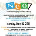 Performers Announced for NEO7 Concert 5/16 Video
