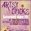 Artsy Chicks Summer Event Held At The Station Inn 6/25 Video