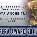 Opera Awards Announced for 2011